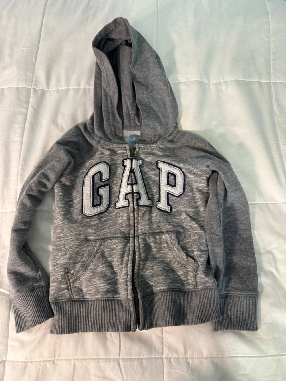 Gap Boys Lightweight Cotton Zip Up Hoodie Sweatshirt